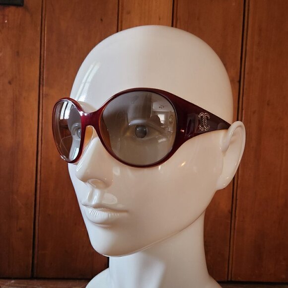 Chanel Monogram CC Sunglasses 6013-B, Authentic - Picture 8 of 9